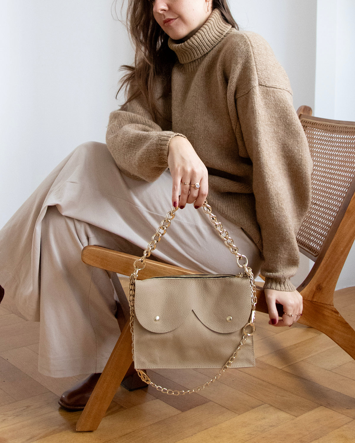 SABBATICAL MARIPOSA M TC　 Light Beige Mokasyny damskie zamszowe BIG STAR RR274707 RR274707