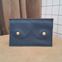 Midi cyckoportfel granatowy outlet