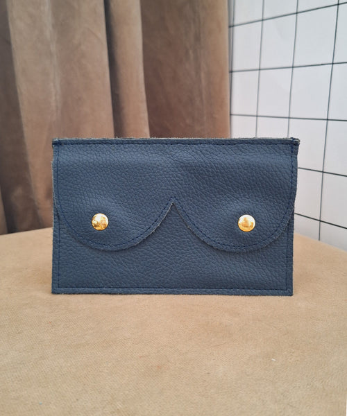 Midi cyckoportfel granatowy outlet