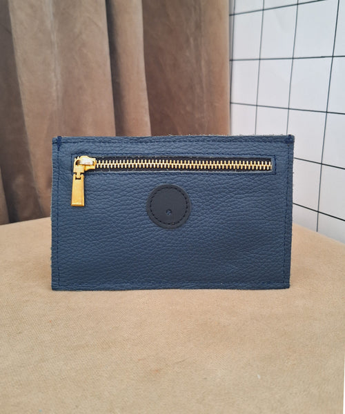 Midi cyckoportfel granatowy outlet