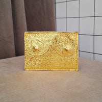 Mini cyckoportfel żółty metallic outlet