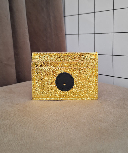 Mini cyckoportfel żółty metallic outlet