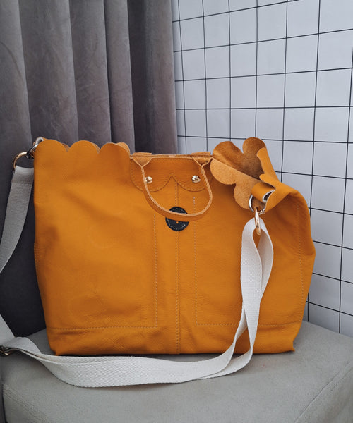 Cyckoshoper musztardowy outlet