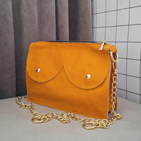 Mini cyckotorebka musztardowa outlet