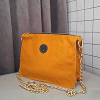 Mini cyckotorebka musztardowa outlet