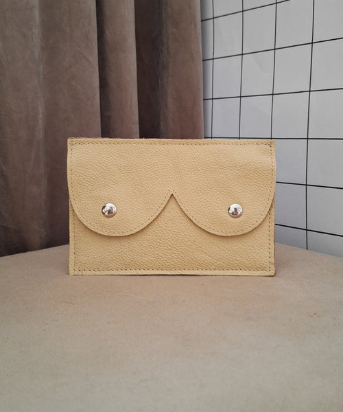 Midi cyckoportfel kremowy outlet