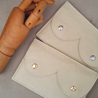 Midi cyckoportfel kremowy outlet