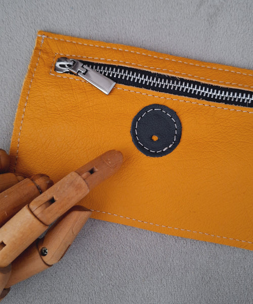 Midi cyckoportfel musztardowy outlet