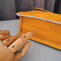 Midi cyckotorebka musztardowa outlet