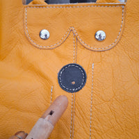 Cyckoshoper musztardowy outlet