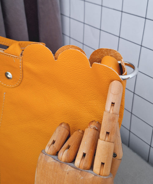 Cyckoshoper musztardowy outlet