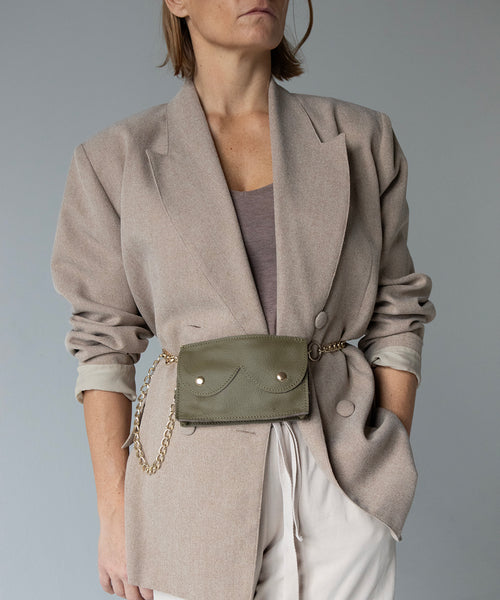 Cyckokieszeń oliwkowa