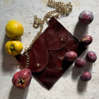 Maxi cyckonerka marsala połysk