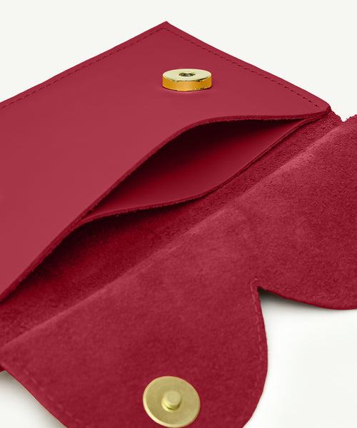 Midi cyckoportfel wiśniowy