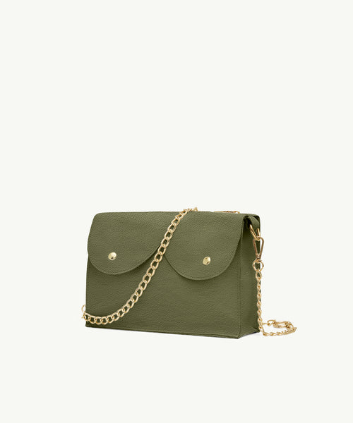 Midi cyckotorebka oliwkowa