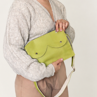 Midi cyckotorebka limonkowa