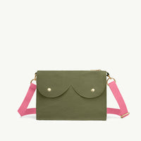 Midi cyckotorebka oliwkowa