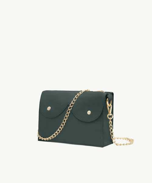 Midi cyckotorebka zielona iglasta