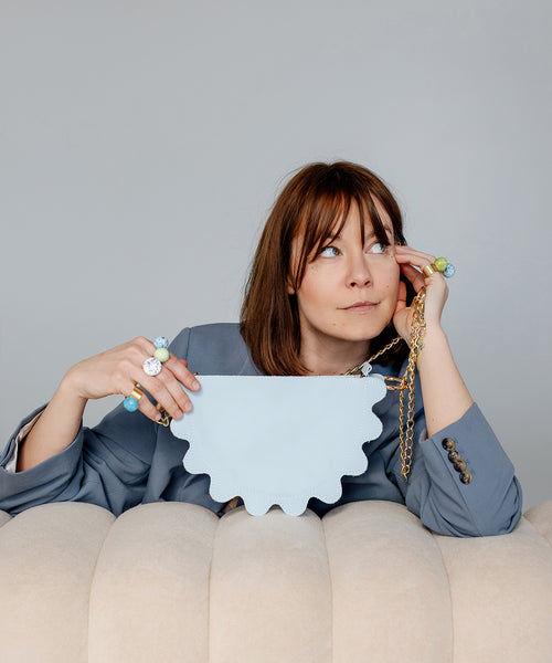 Mini pierożek błękitny