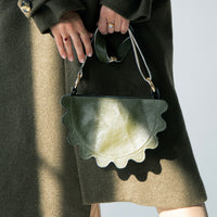 Mini pierożek oliwka połysk