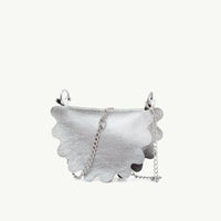 Mini pierożek srebrny metallic