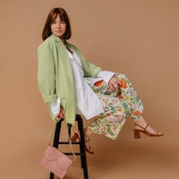 Mini cyckotorebka jasny róż