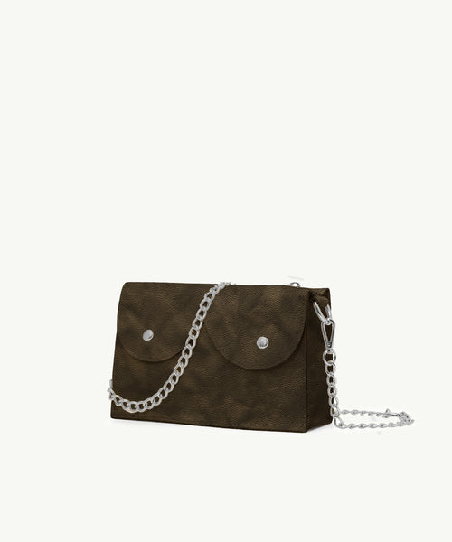 Mini cyckotorebka kawa połysk