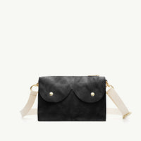 Mini cyckotorebka czarny połysk