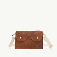 Mini cyckotorebka mleczna czekolada zamsz