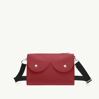 Mini cyckotorebka bordowa