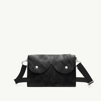 Mini cyckotorebka czarny połysk