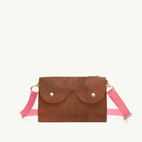 Mini cyckotorebka mleczna czekolada zamsz