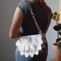 Pierożek srebrny metallic